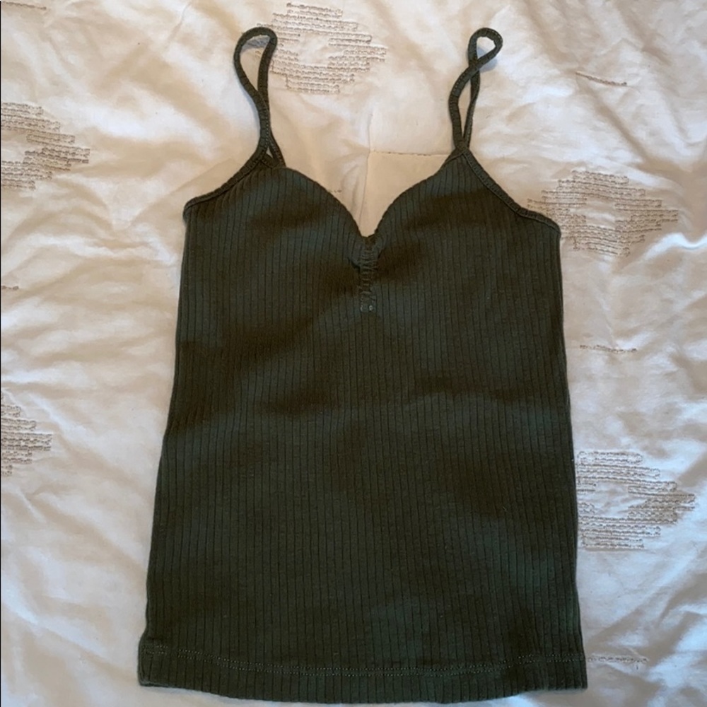 TopShop Crop Stretch Cami